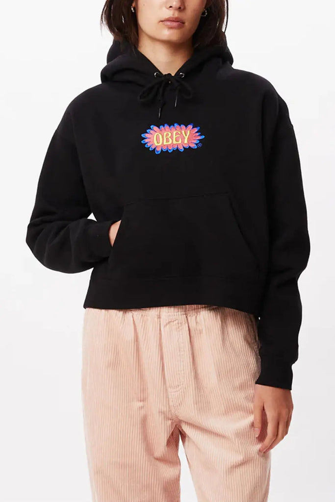 Bubble Cropped Hood for Womens Obey