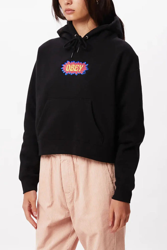 Bubble Cropped Hood for Womens Obey