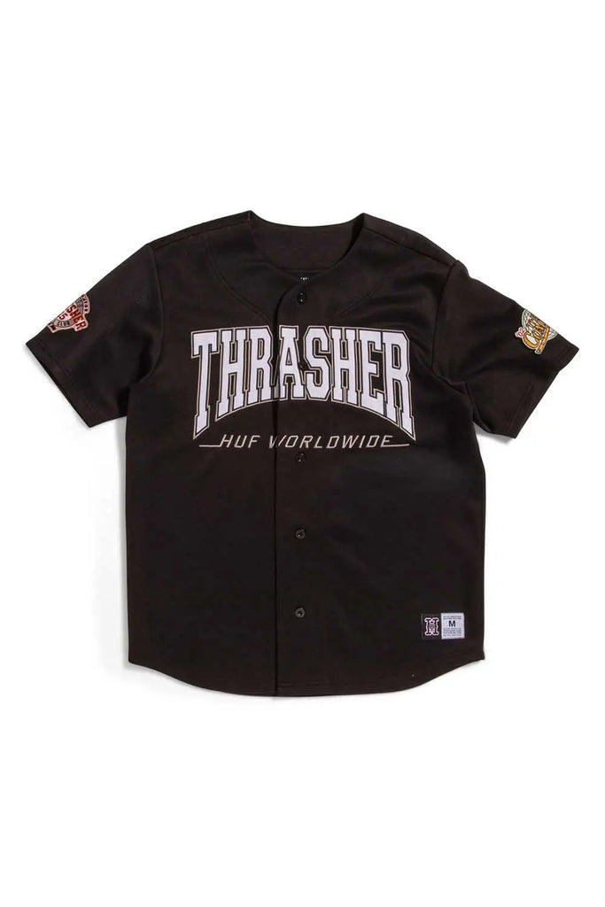 Center Field Baseball Jersey Huf x Thrasher