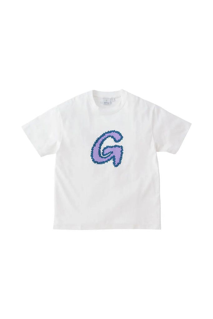 Fuzzy G Logo Tee for Mens Gramicci