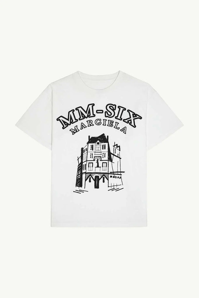 Margiela Six short-sleeve T-shirt Mm6 Maison Margiela