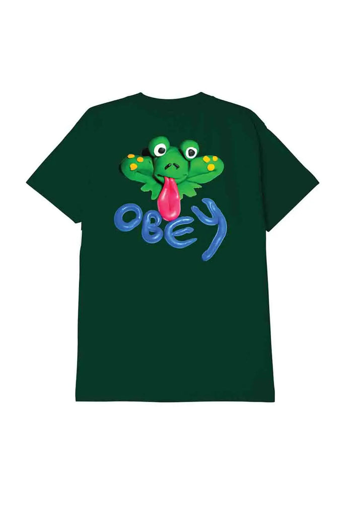 Obey Clay Frog T-Shirt Obey