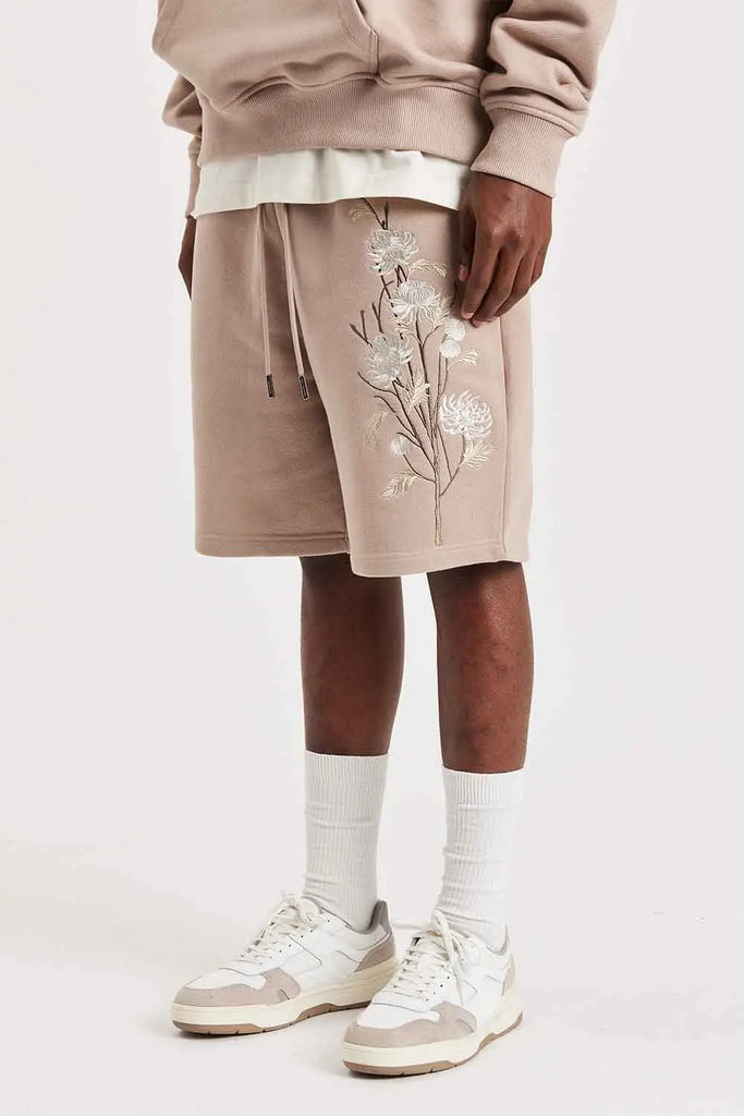 Ogiku Floral Shorts for Mens Only the Blind