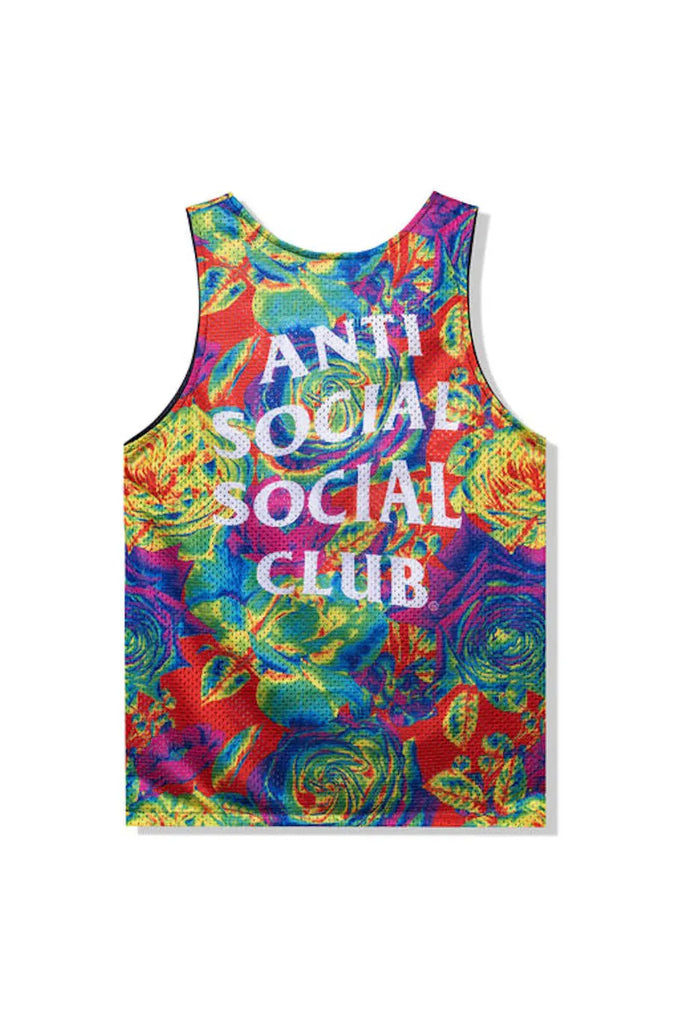 Pedals On The Floor Mesh Tank Revesable for Unisex Anti Social Club