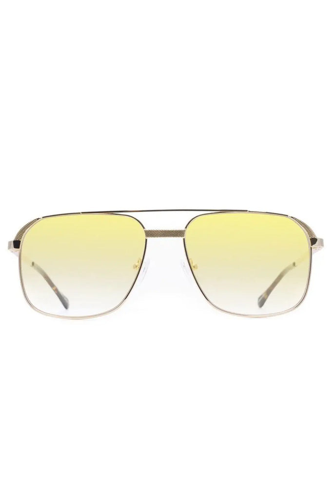 The Hades Sunglasses In Yellow Gold Gods