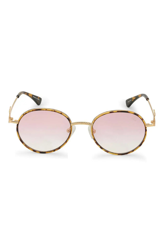 The Iris Sunglasses In Pink Gold Gods